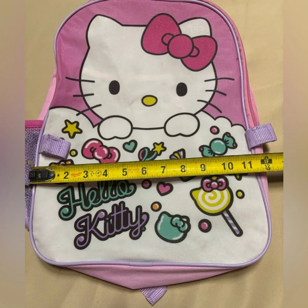 Hello Kitty Pink and White Kids Backpack‎